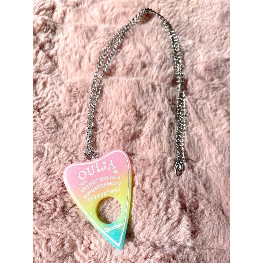 Ouija Planchette necklace